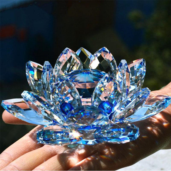 Attrape lumière fleur de vie et cristal, fend shui – mineralshop