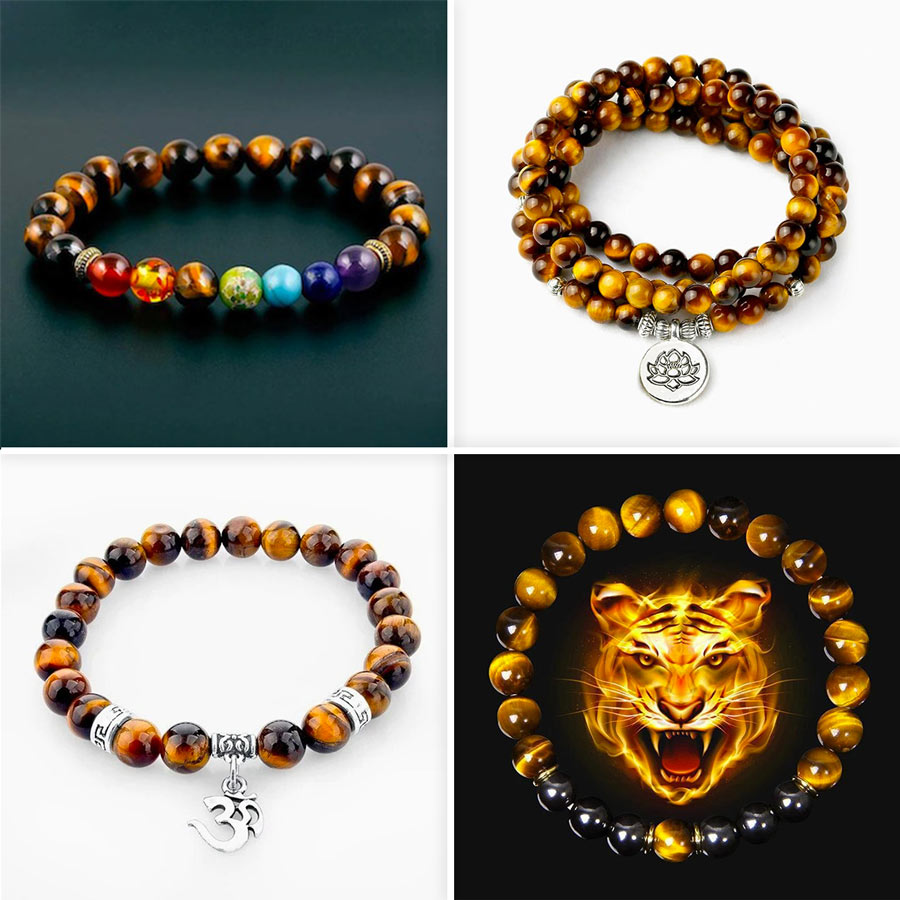 Bijoux en Oeil de Tigre