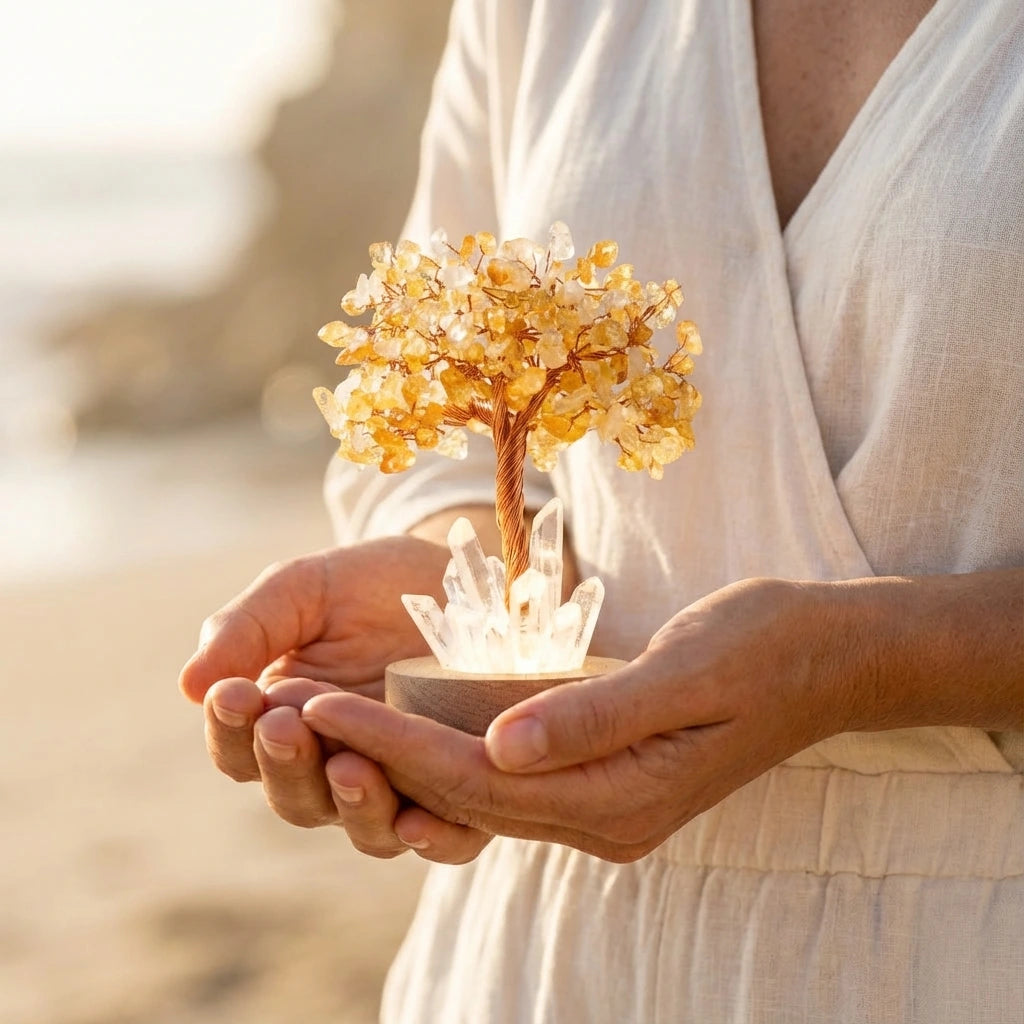 Lampe Dorée d'Abondance