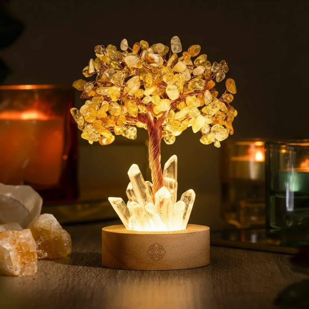 🎁 Lampe Dorée d'Abondance (CADEAU)