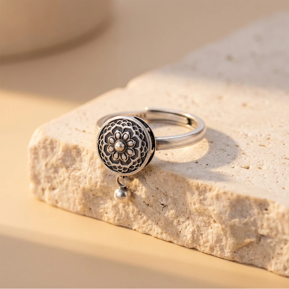 Bague Porte-Bonheur en Argent 925