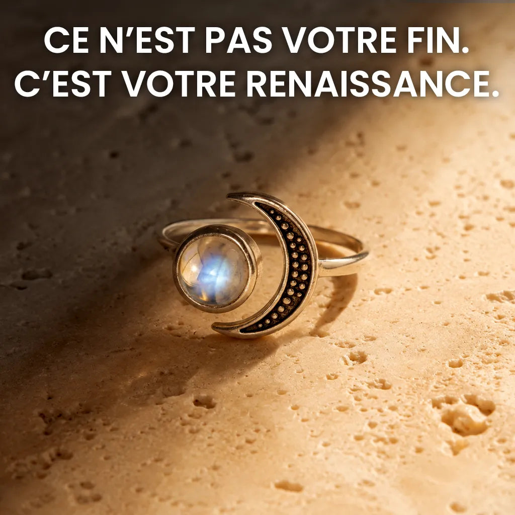 Bague Ajustable "Renaissance Lunaire"