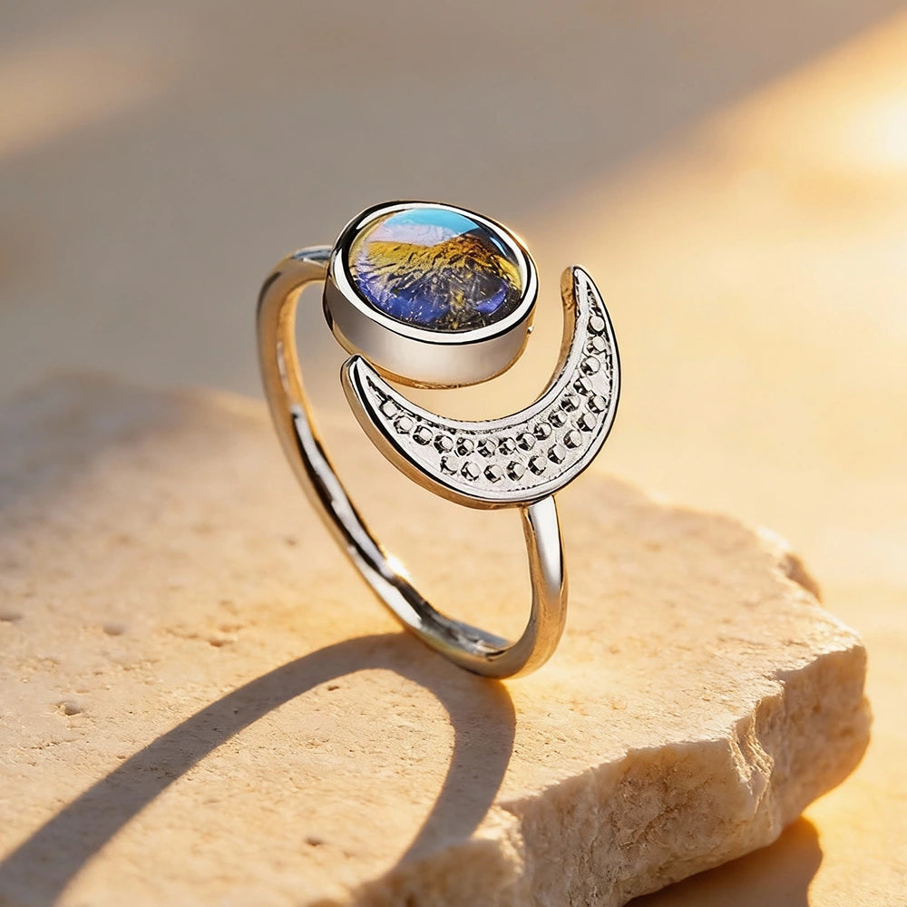 Bague Lune Paisible