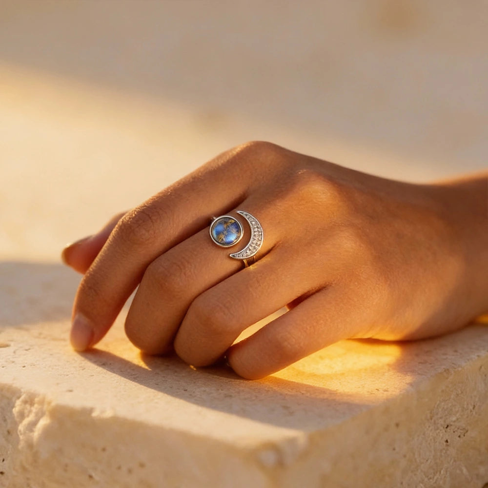 Bague Lune Paisible