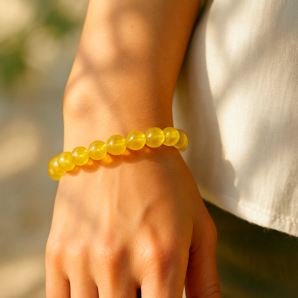 Bracelet en Citrine