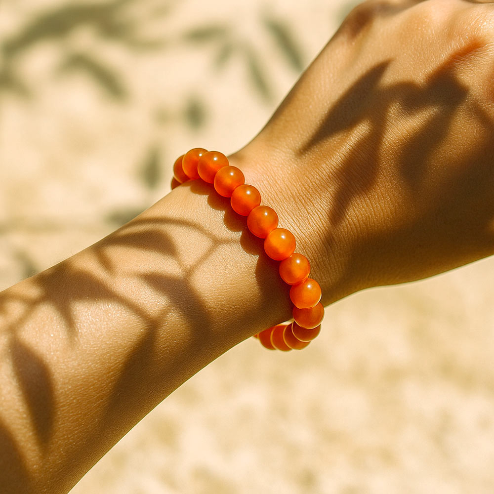 Bracelet en Cornaline