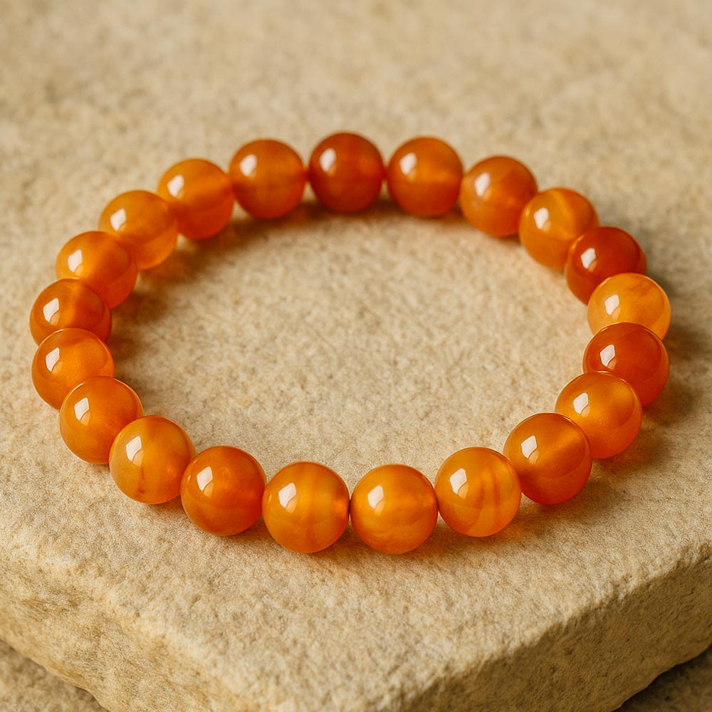 Bracelet en Cornaline