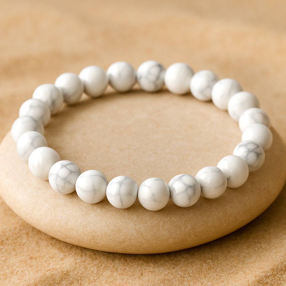 Bracelet en Howlite