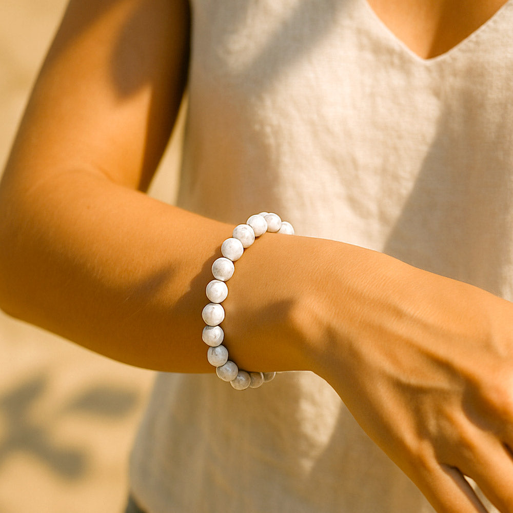 Bracelet en Howlite