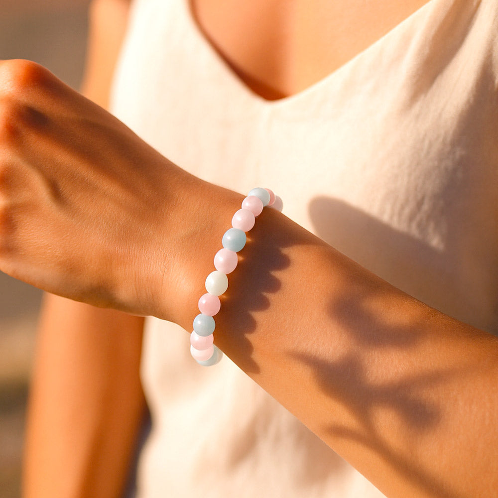 Bracelet en Morganite