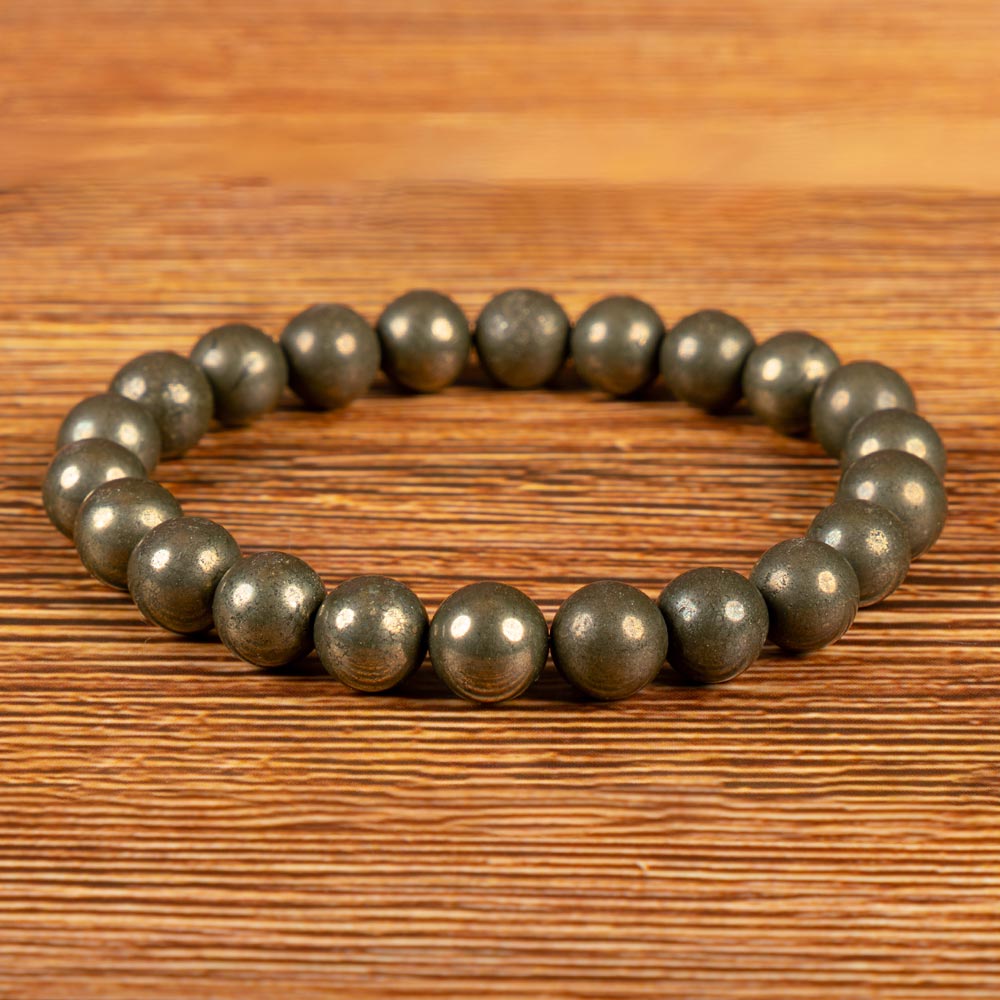 Bracelet en Pyrite