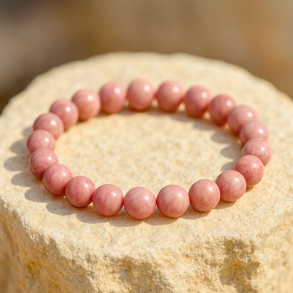 Bracelet en Rhodochrosite