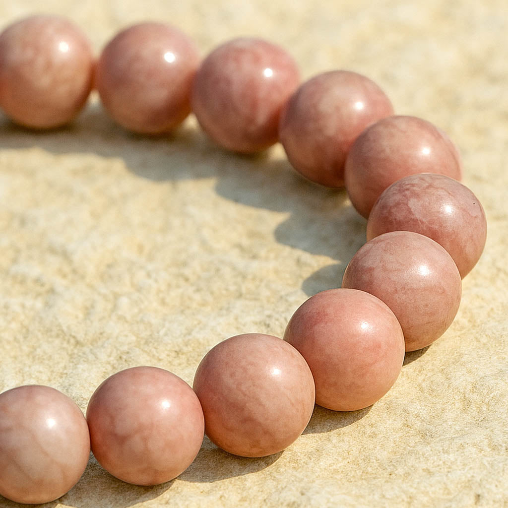Bracelet en Rhodochrosite