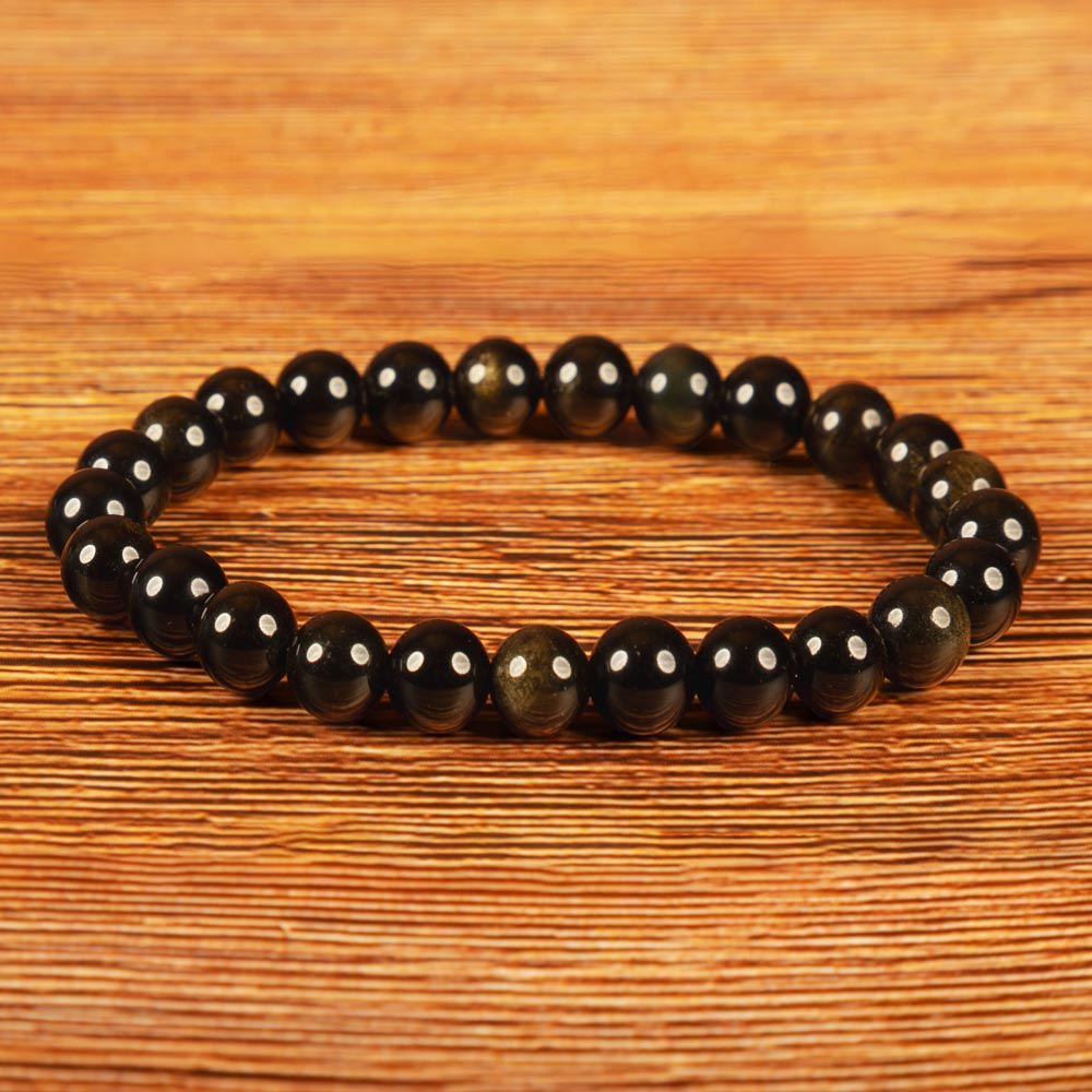 Bracelet pierre Obsidienne