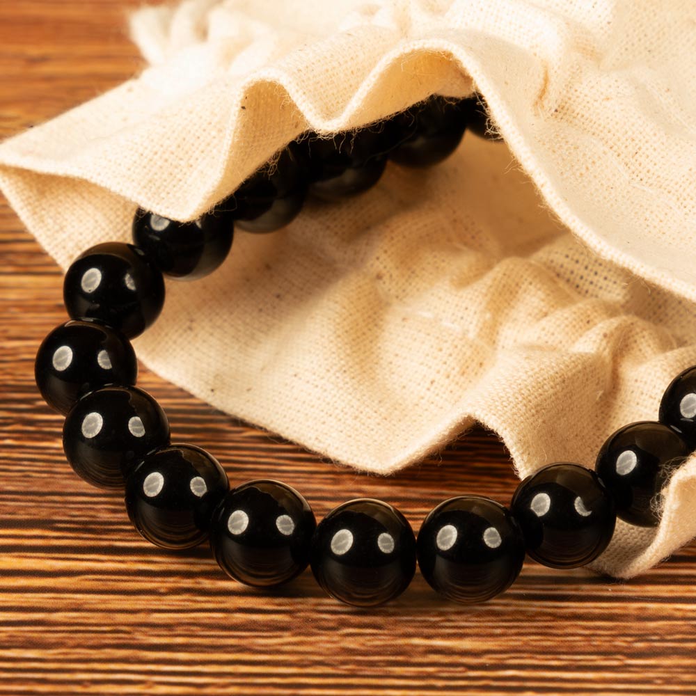 Bracelet pierre Obsidienne