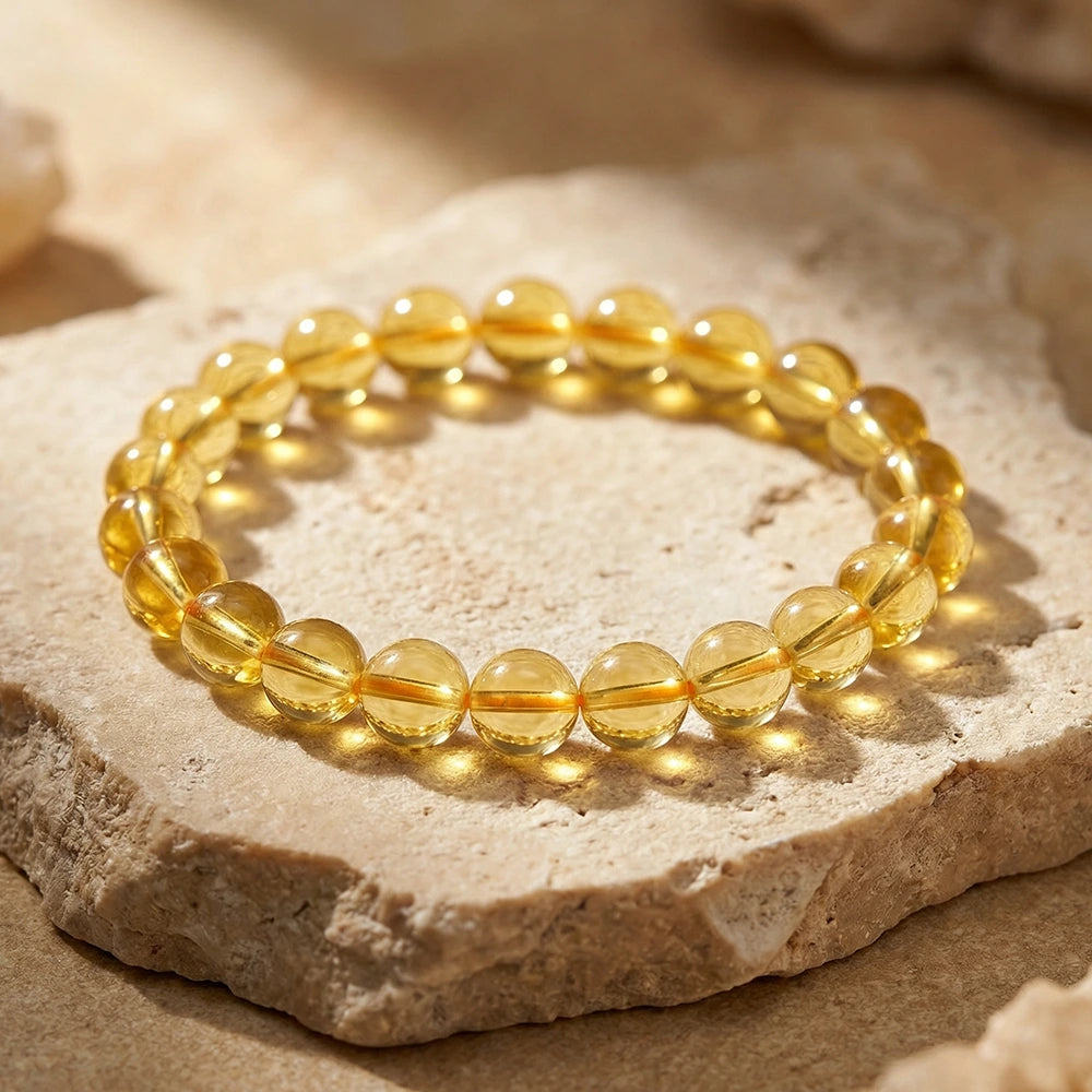 Bracelet en Citrine