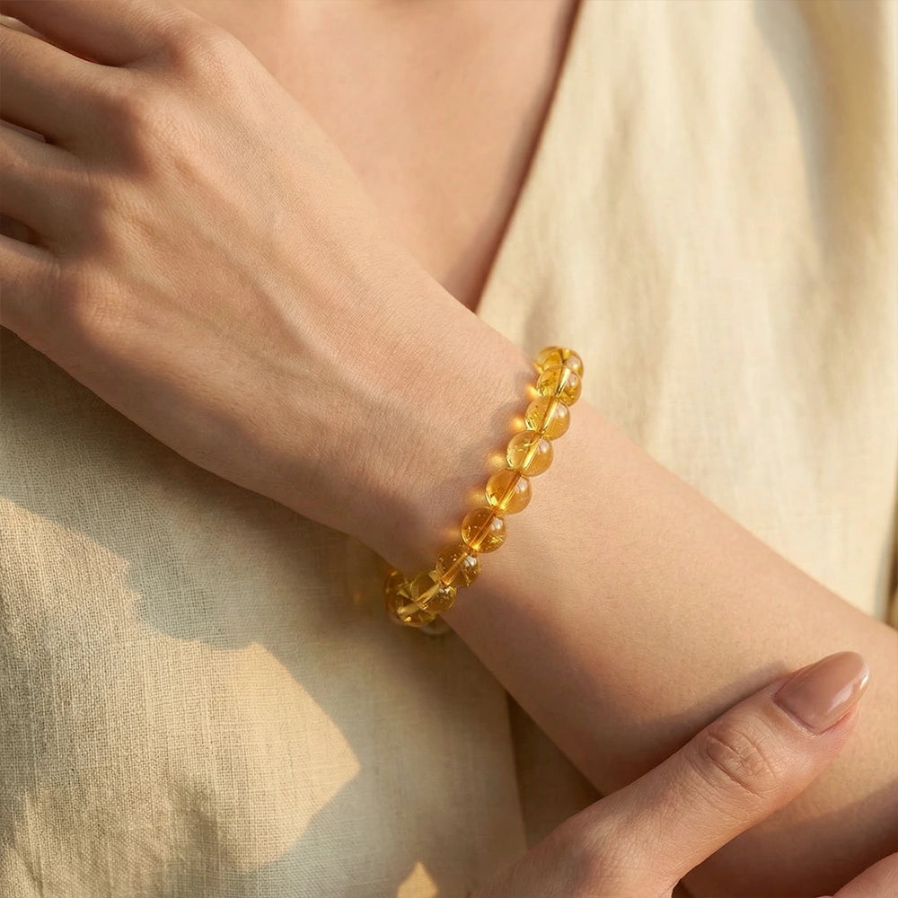 Bracelet en Citrine