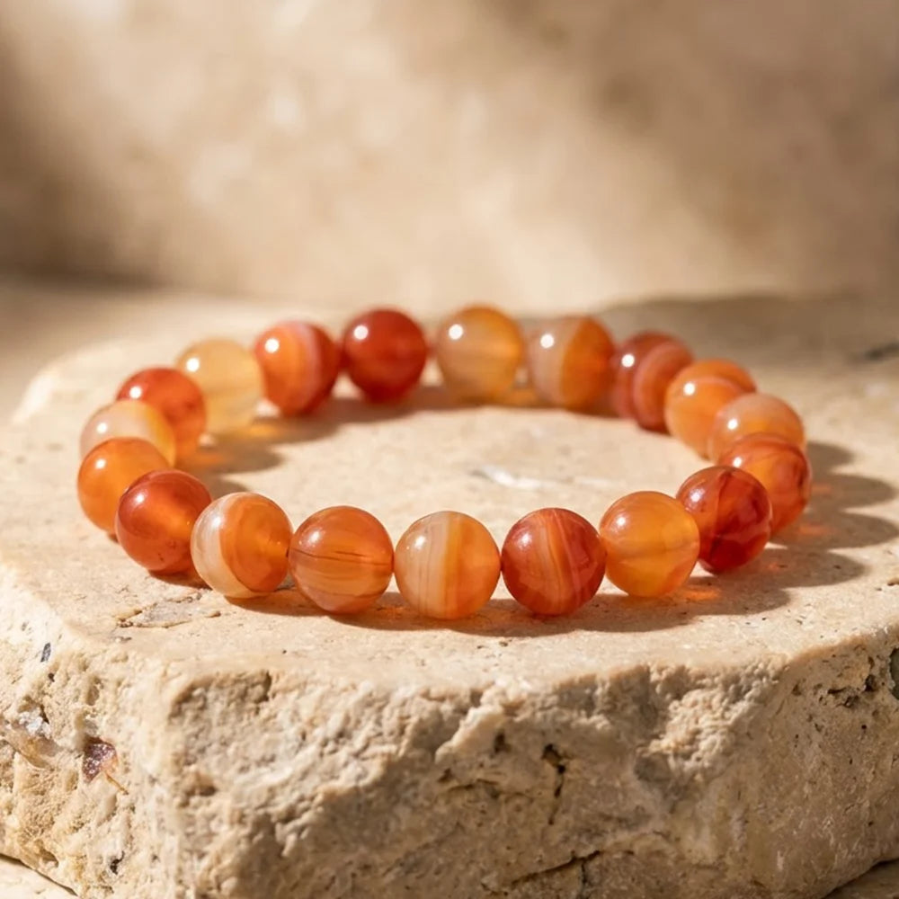 Bracelet en Cornaline