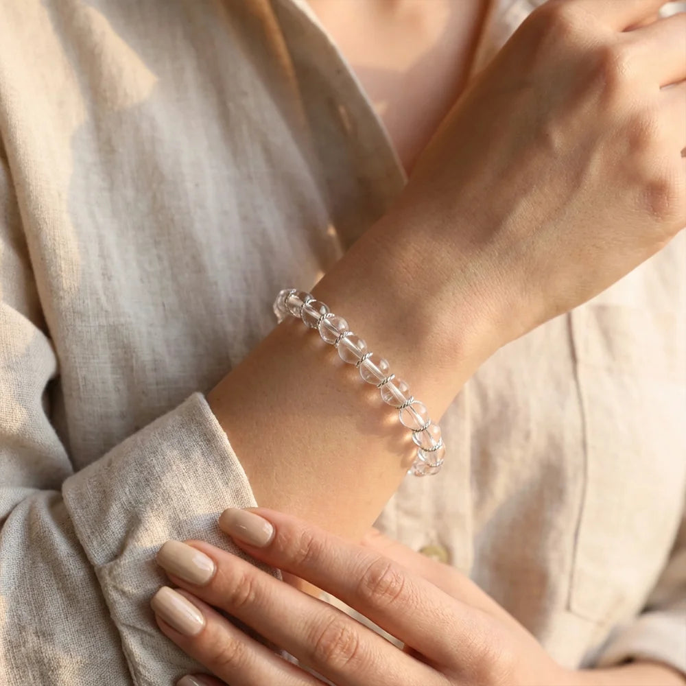Bracelet en Cristal de Roche