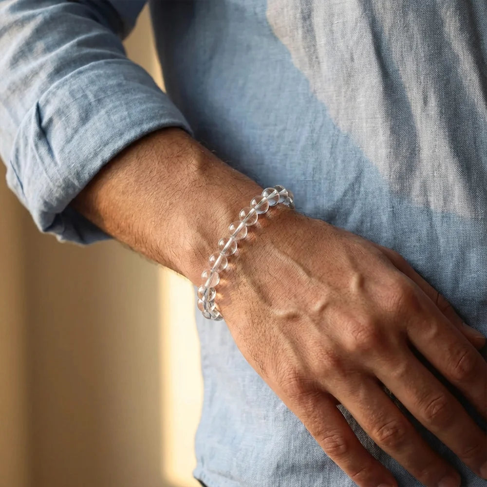 Bracelet en Cristal de Roche