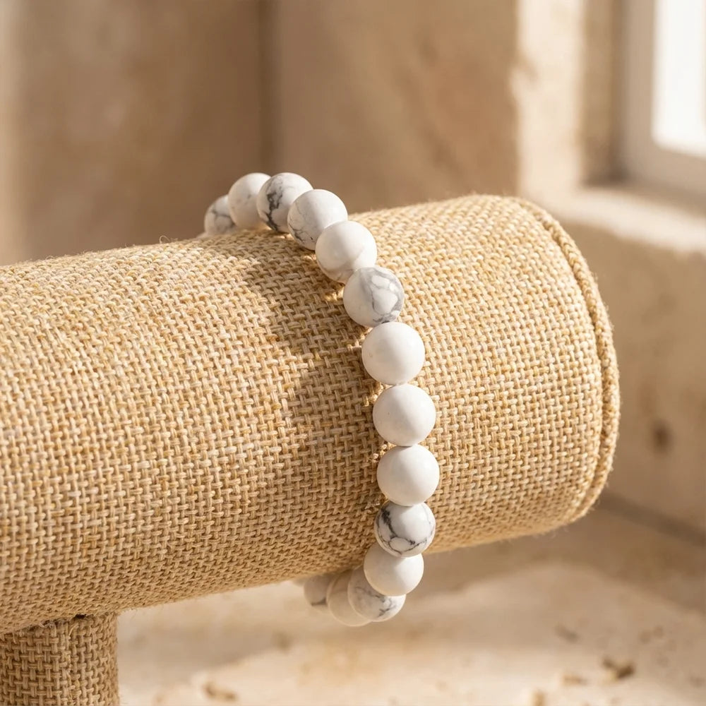Bracelet en Howlite