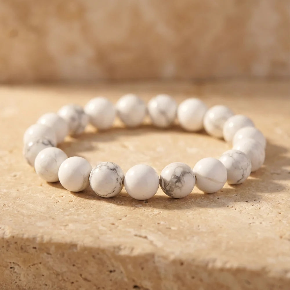 Bracelet en Howlite