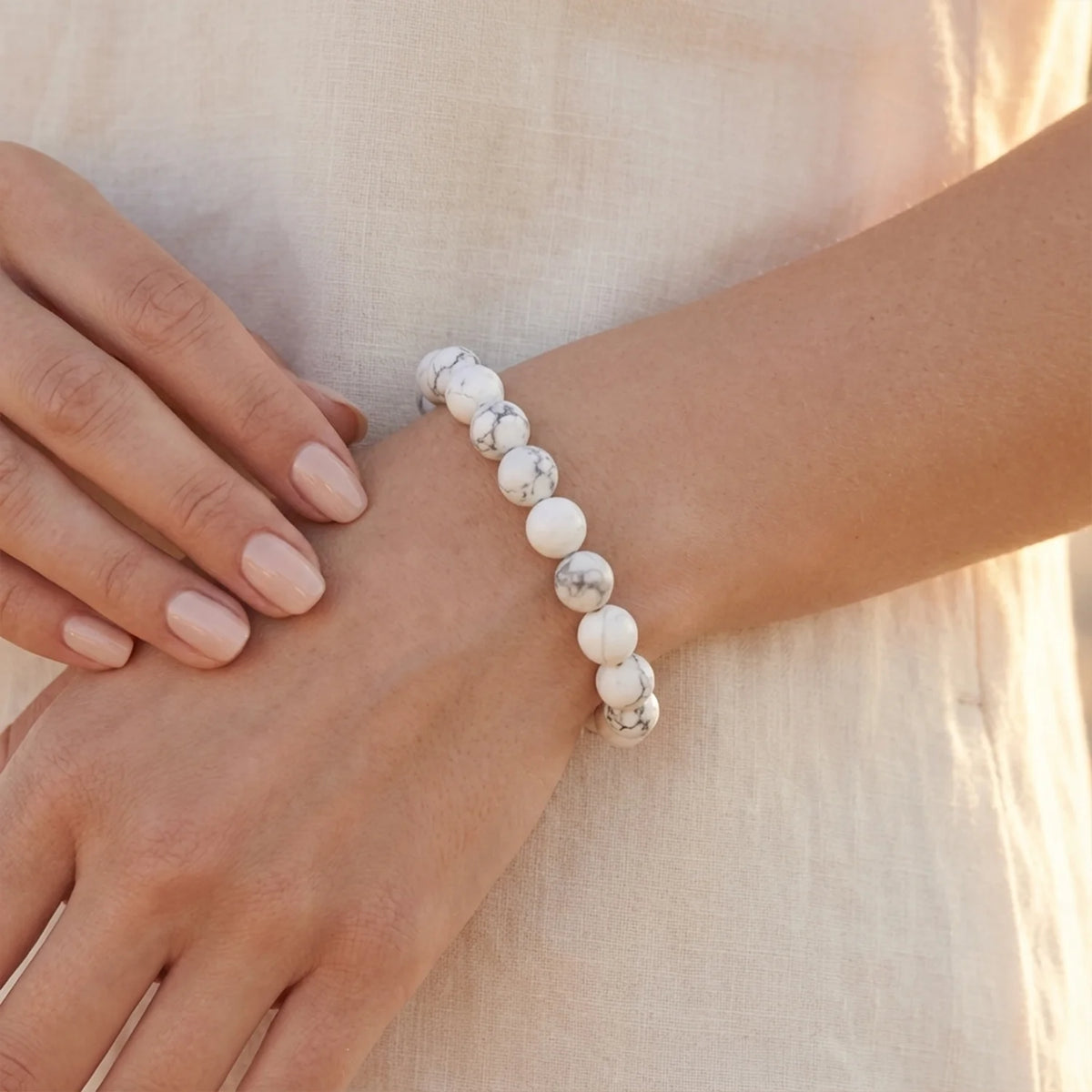Bracelet en Howlite