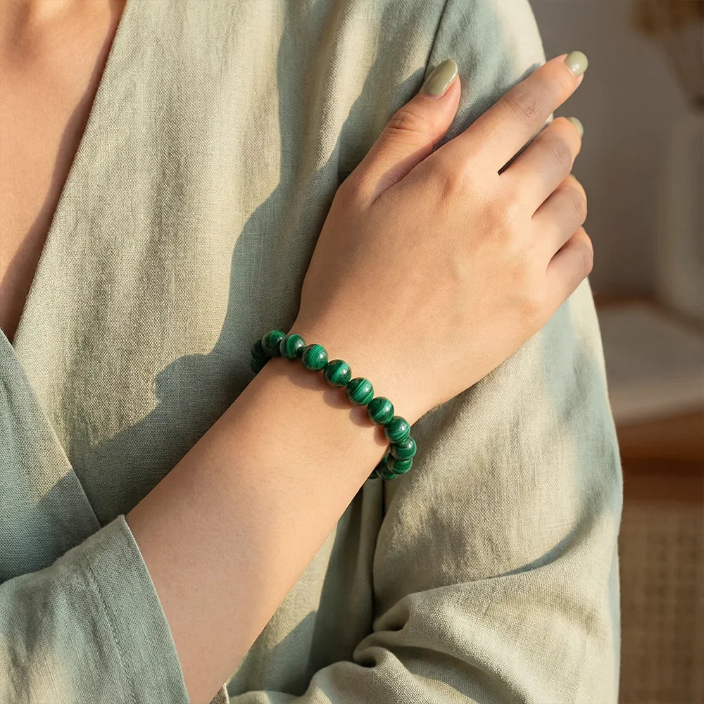 Bracelet en Malachite