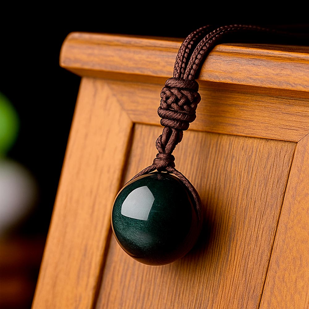🎁 Pendentif &quot;Sphère&quot; de Protection Céleste (CADEAU)