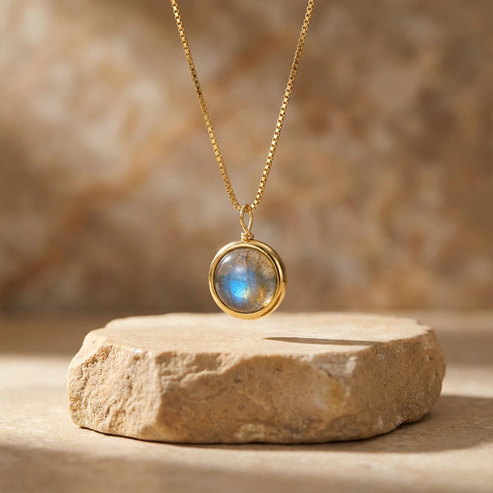Collier Douceur en Labradorite