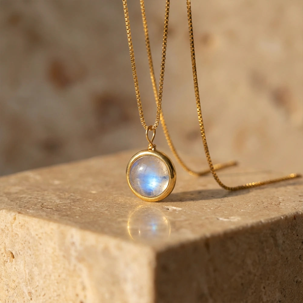 Collier Douceur en Labradorite