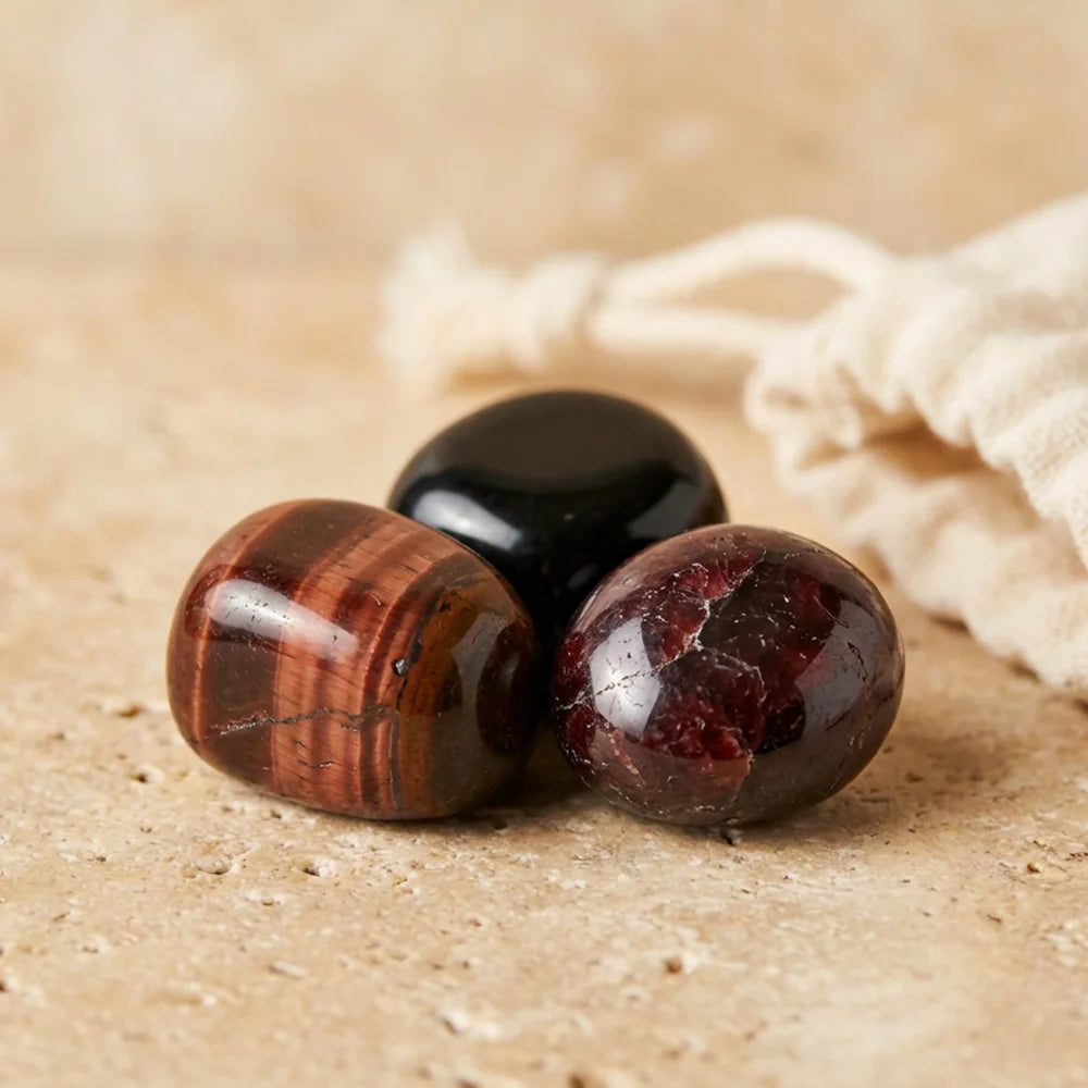 Pochon de Pierres - Feu Intérieur