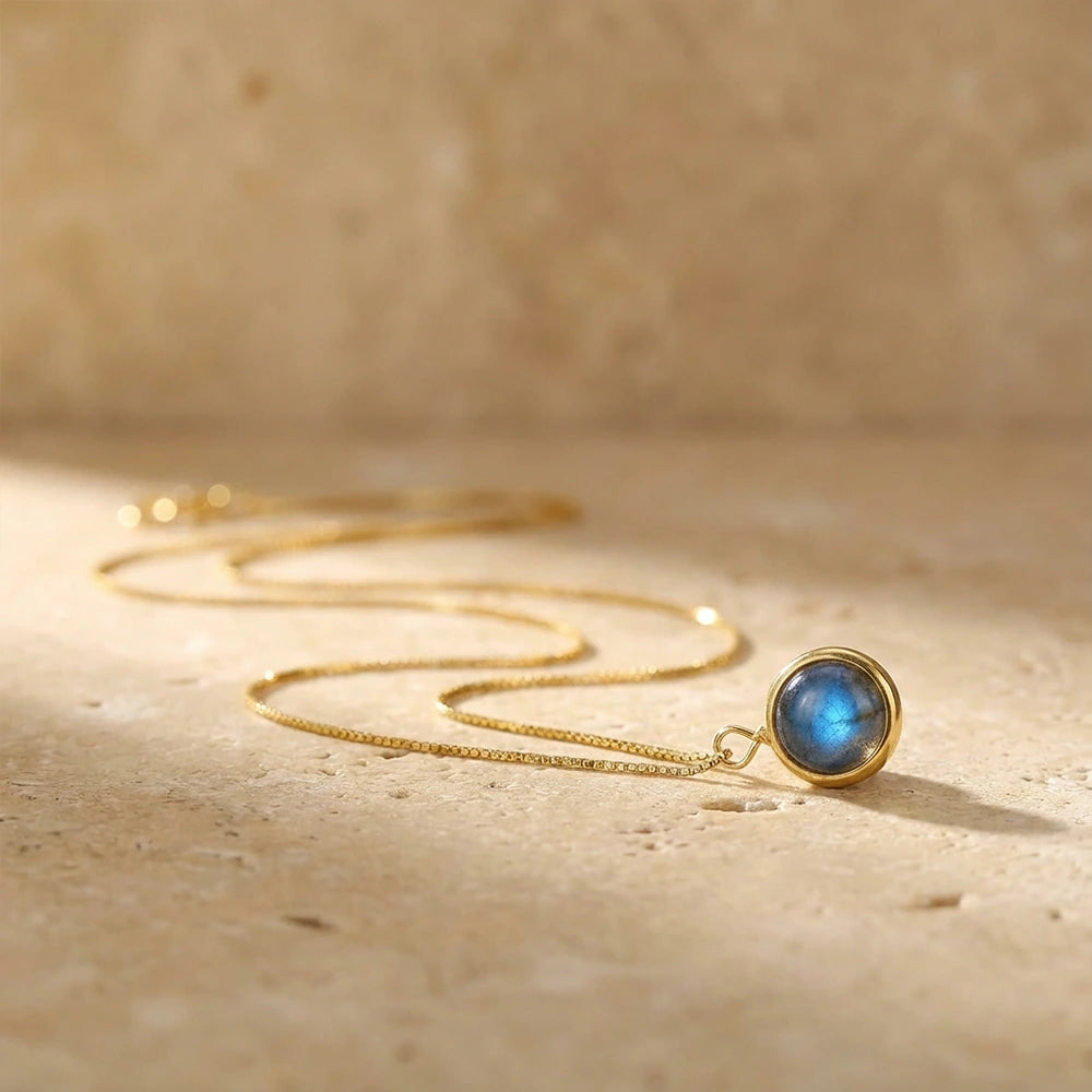 Collier Douceur en Labradorite