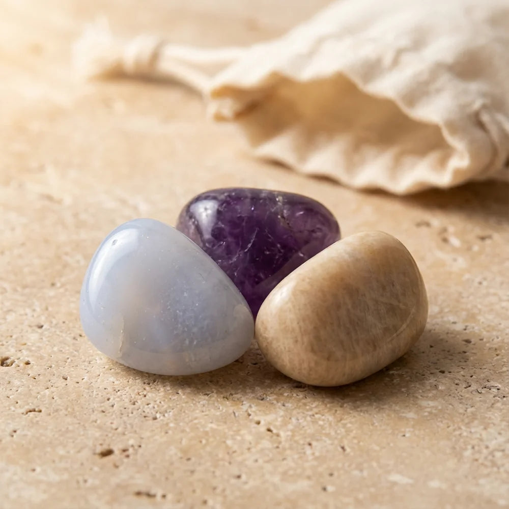 Pochon de Pierres - Ménopause Sereine