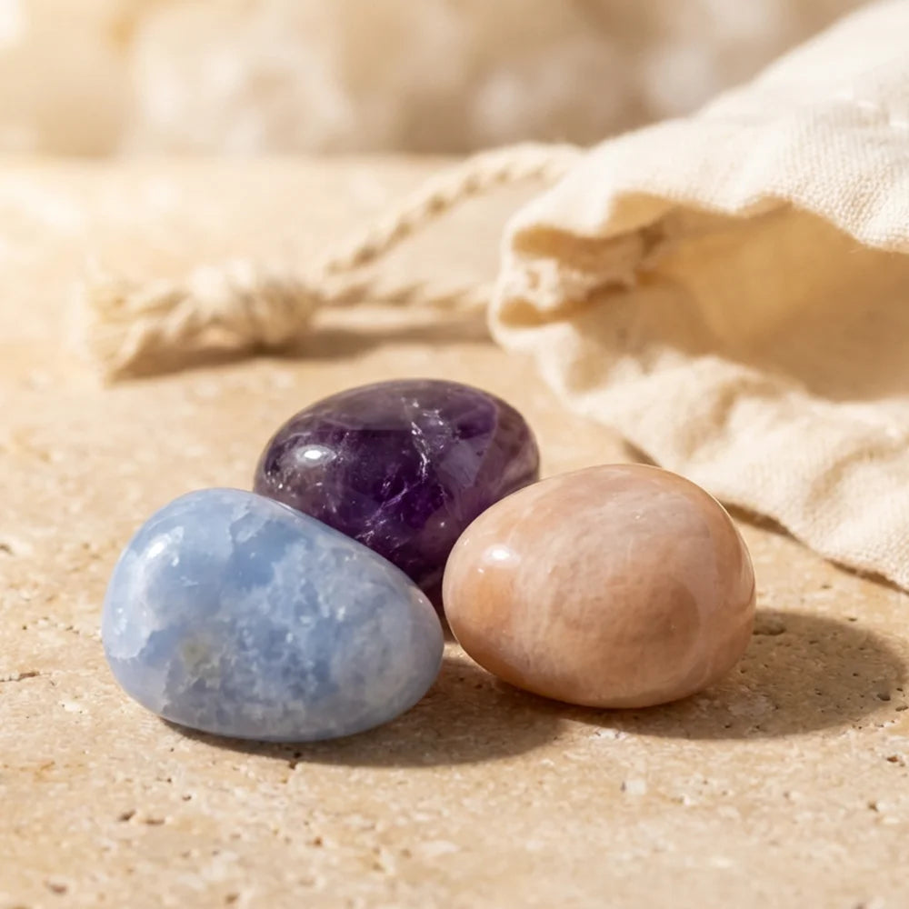 Pochon de Pierres - Ménopause Sereine