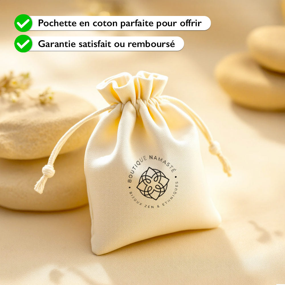 Bracelet "L'Homme" en Pierres de Lave