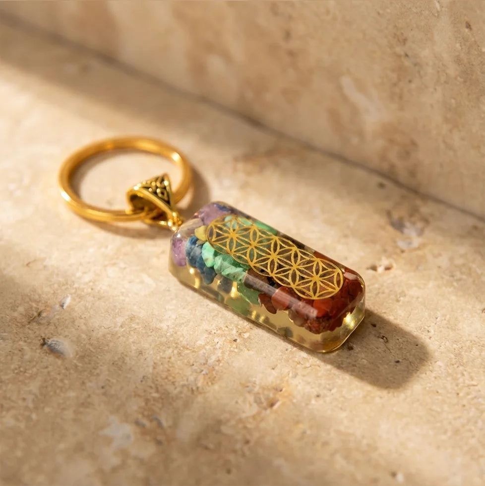 Porte-Clés 7 Chakras