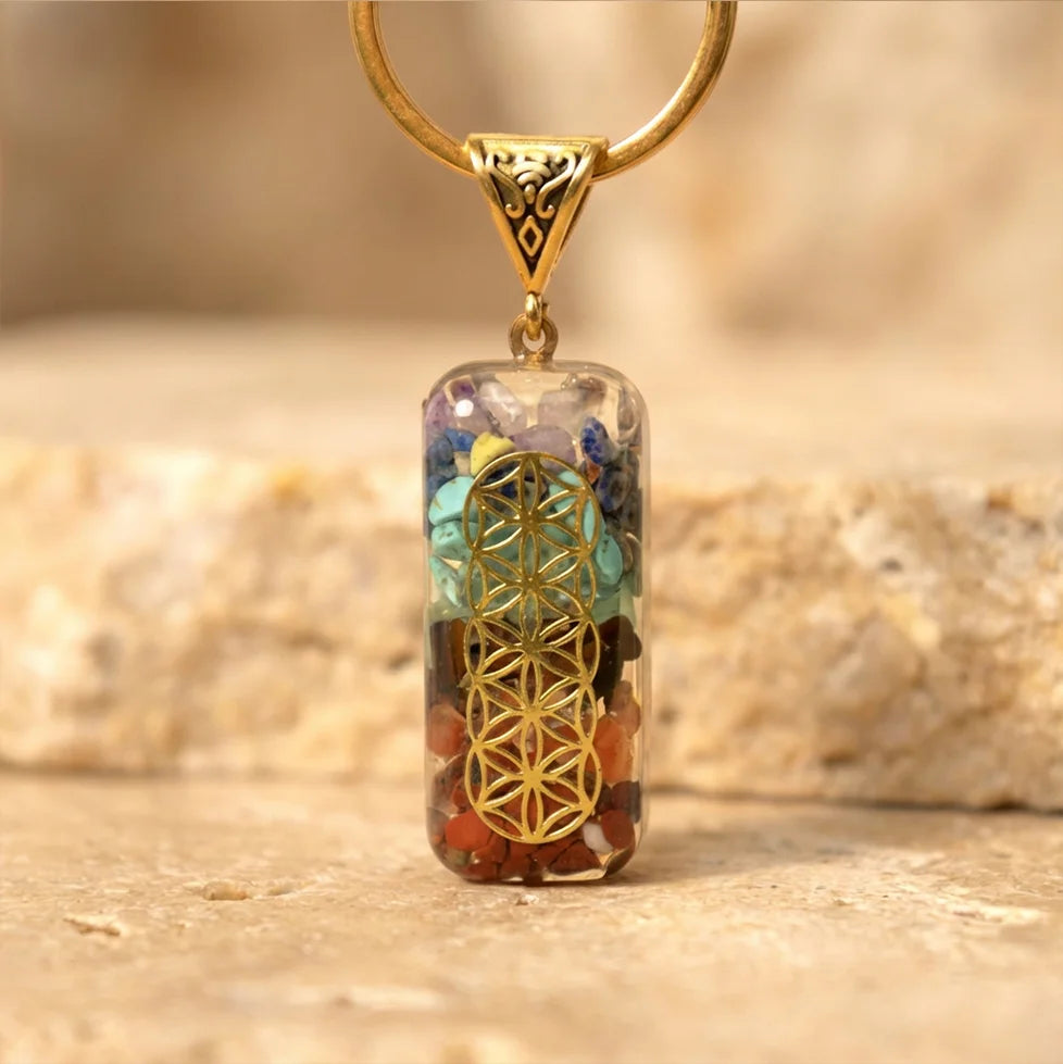 Porte-Clés 7 Chakras