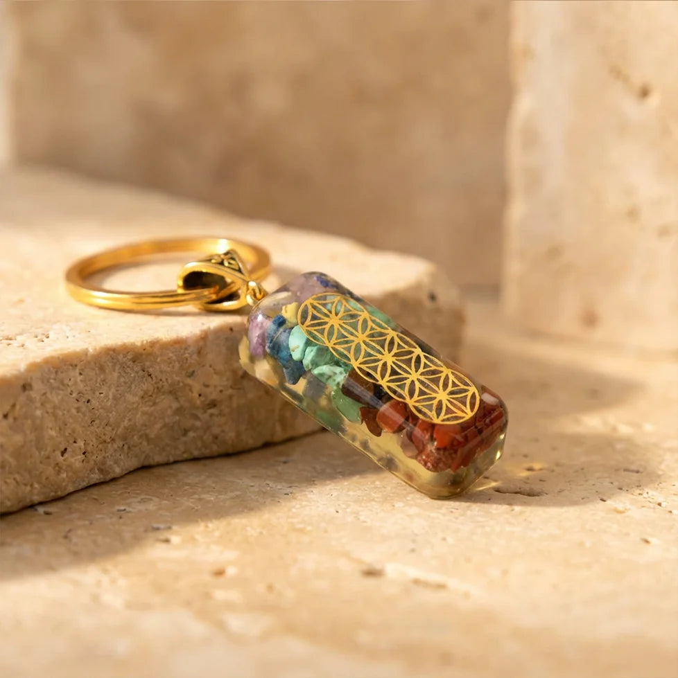 Porte-Clés 7 Chakras