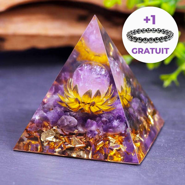 Pendentif Orgonite Métatron Avec Sélenite - Neuf Avec étiquettes, Bijou énergétique