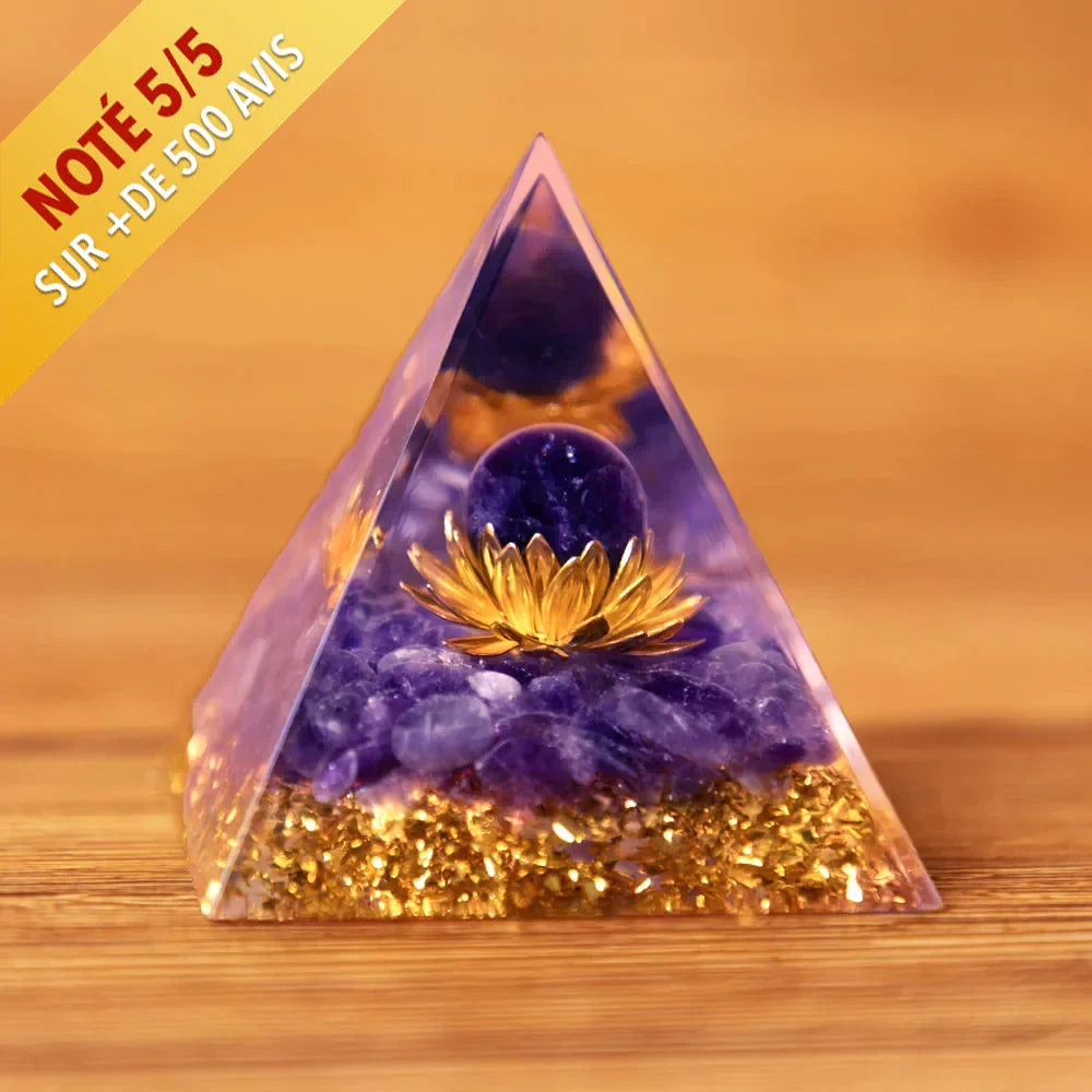 Pyramide Orgonite Sacrée