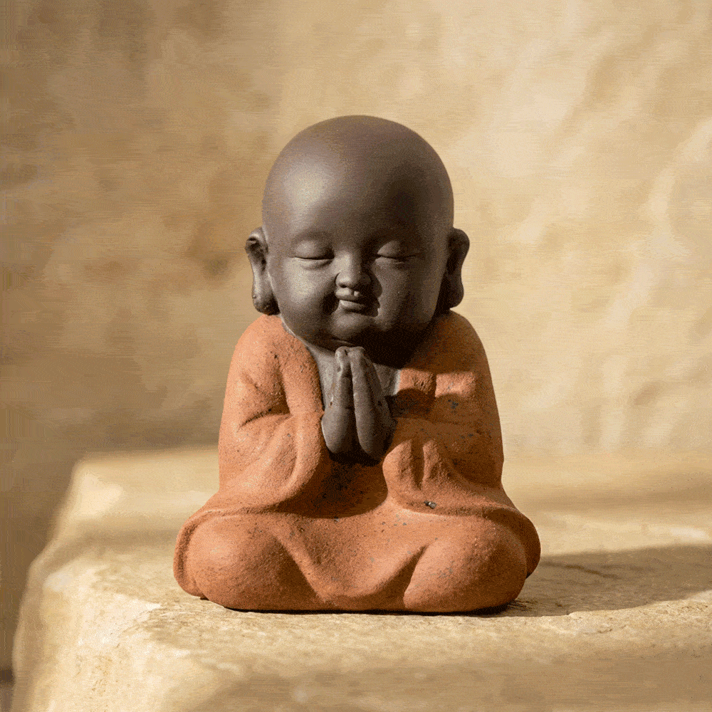 Statuettes Bouddha "Trinité du Bonheur"