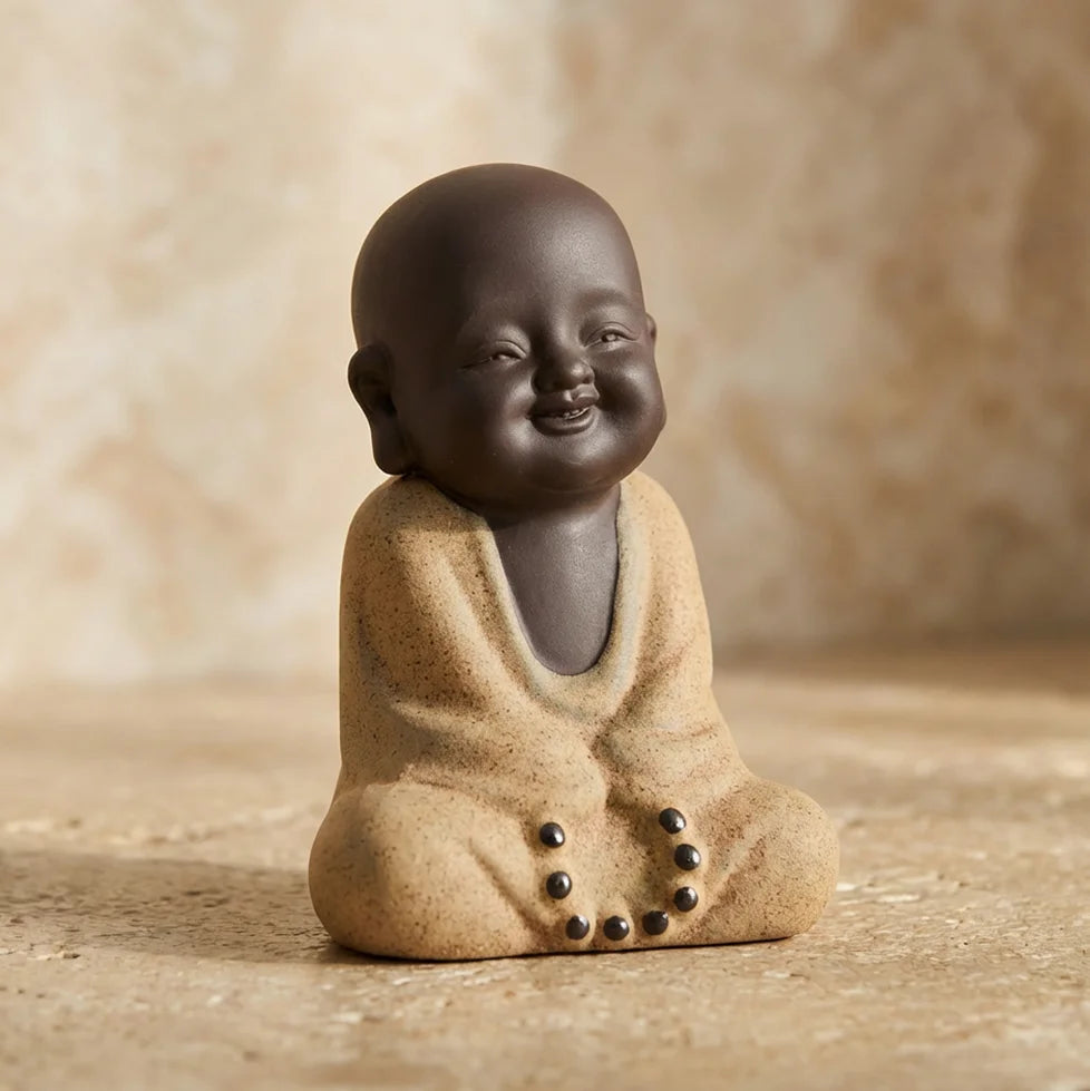 Statuettes Bouddha "Trinité du Bonheur"