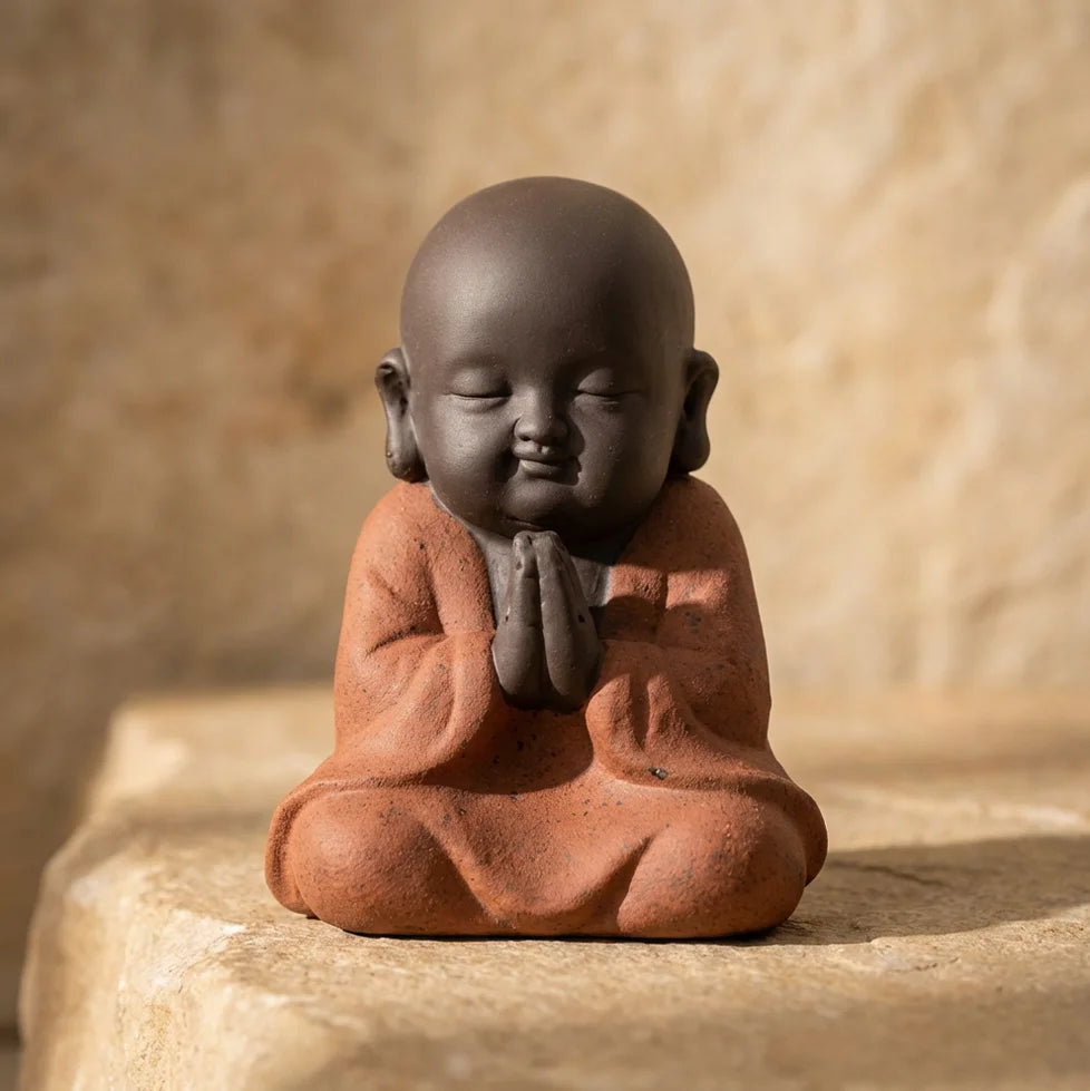 Statuettes Bouddha "Trinité du Bonheur"