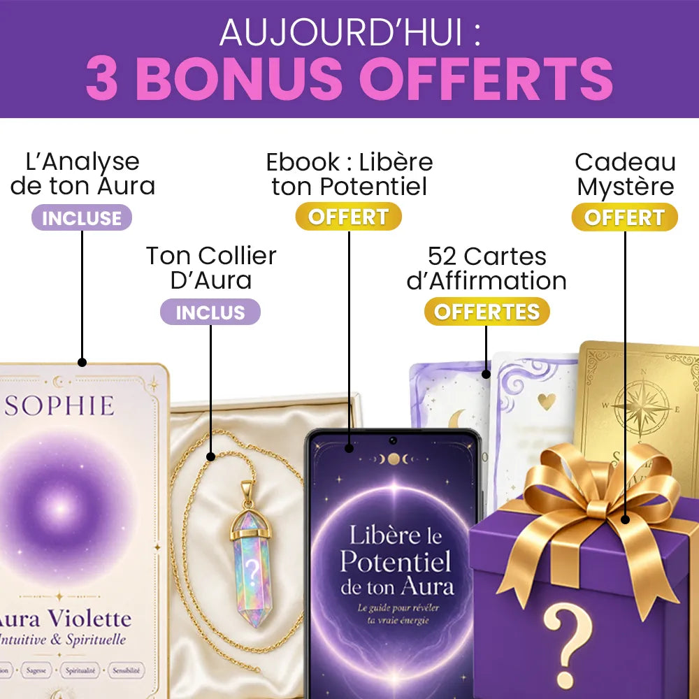 Collier d'Aura Personnalisé