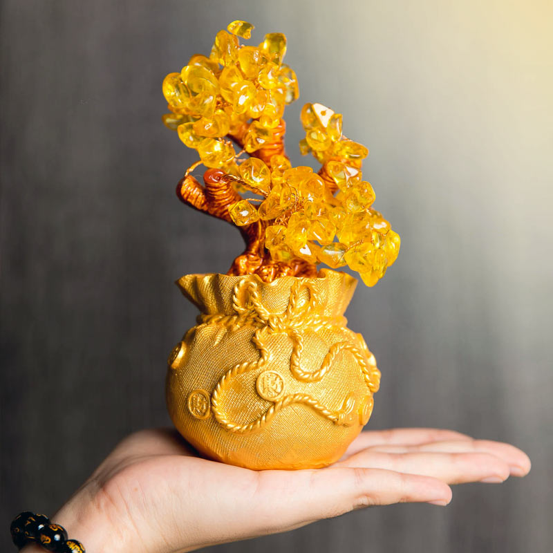 Arbre en Citrine de Richesse