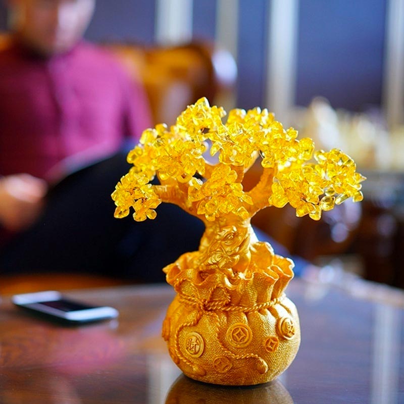 Arbre en Citrine de Richesse