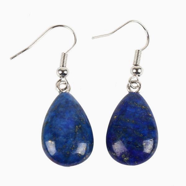 Boucles d&#39;oreilles en Lapis Lazuli - Intuition