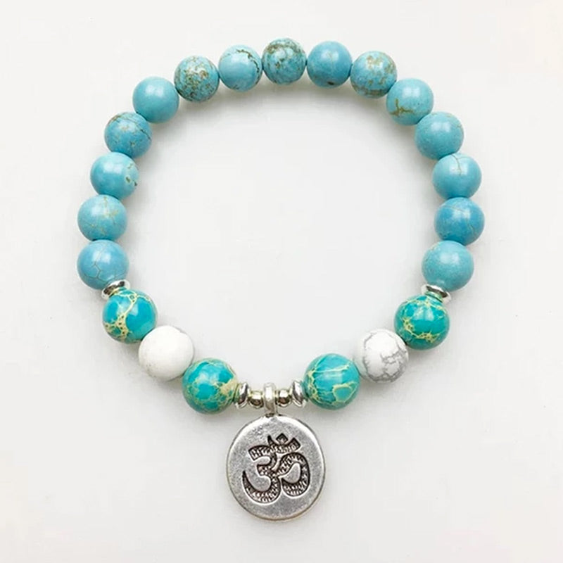Bracelet Mâlâ en Turquoise - Boutique Namaste