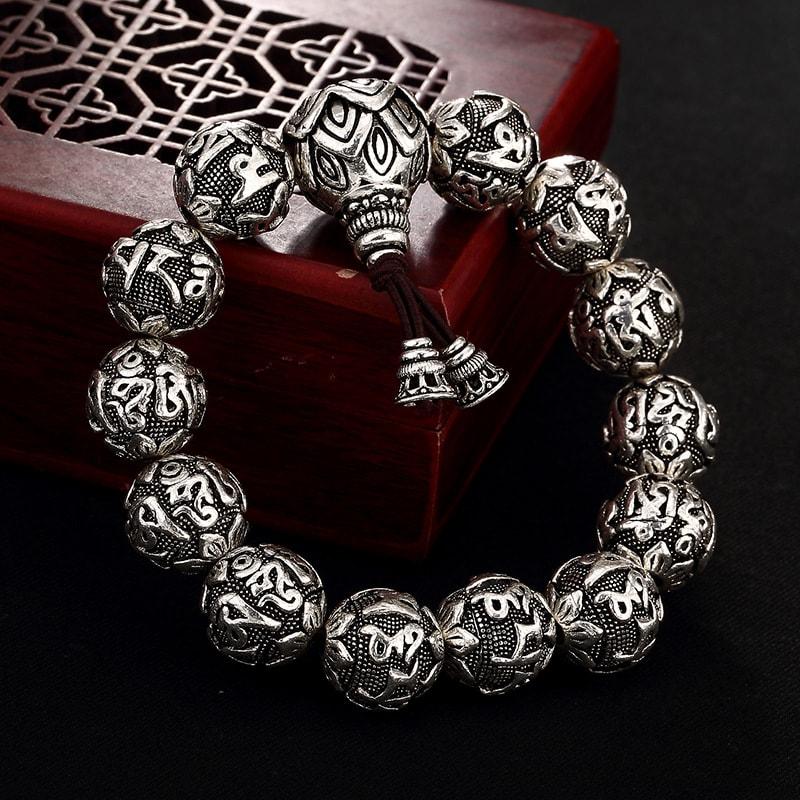 Bracelet Tibétain Argent